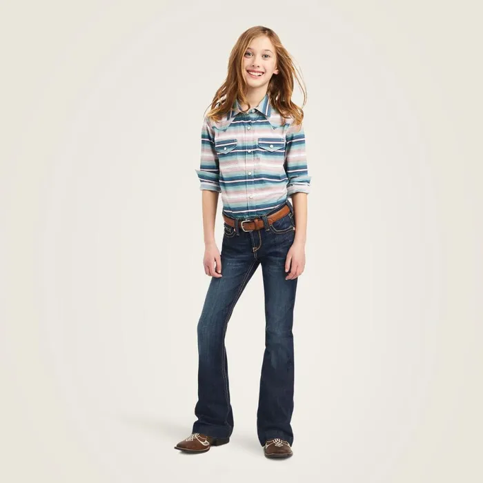 REAL Downstream Shirt Downstream Serape Kids Ariat Button Down Shirts REAL Downstream Shirt Downstream Serape Kids Ariat Button Down Shirts