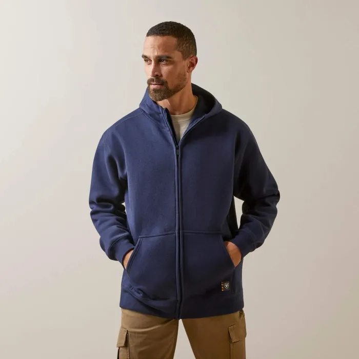 Rebar Born For This Full Zip Hoodie Navy Men Ariat Sweatshirts and Hoodies Rebar Born For This Full Zip Hoodie Navy Men Ariat Sweatshirts and Hoodies