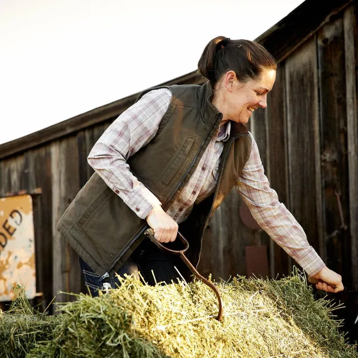 Rebar DuraCanvas Insulated Vest Wren Women Ariat Jackets and Vests Rebar DuraCanvas Insulated Vest Wren Women Ariat Jackets and Vests