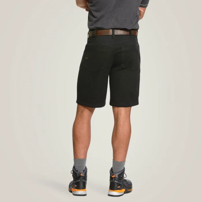 Rebar DuraStretch Made Tough 10034 Short Black Men Ariat Pants and Shorts Rebar DuraStretch Made Tough 10034 Short Black Men Ariat Pants and Shorts