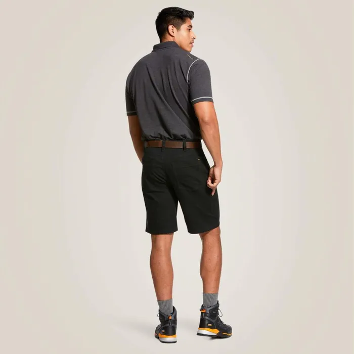 Rebar DuraStretch Made Tough 10034 Short Black Men Ariat Pants and Shorts Rebar DuraStretch Made Tough 10034 Short Black Men Ariat Pants and Shorts