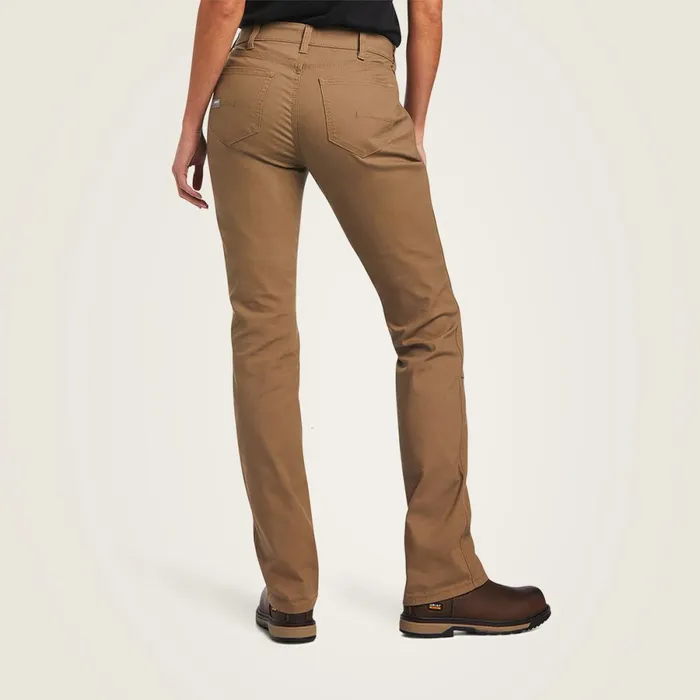 Rebar DuraStretch Made Tough Double Front Pant Field Khaki Women Ariat Pants and Shorts Rebar DuraStretch Made Tough Double Front Pant Field Khaki Women Ariat Pants and Shorts