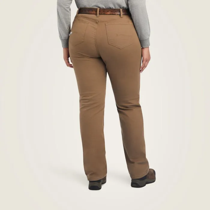 Rebar DuraStretch Made Tough Double Front Pant Field Khaki Women Ariat Pants and Shorts Rebar DuraStretch Made Tough Double Front Pant Field Khaki Women Ariat Pants and Shorts