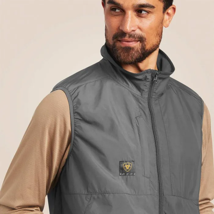 Rebar Elite Series Wind Chill Vest Rebar Gray Men Ariat Jackets and Vests Rebar Elite Series Wind Chill Vest Rebar Gray Men Ariat Jackets and Vests