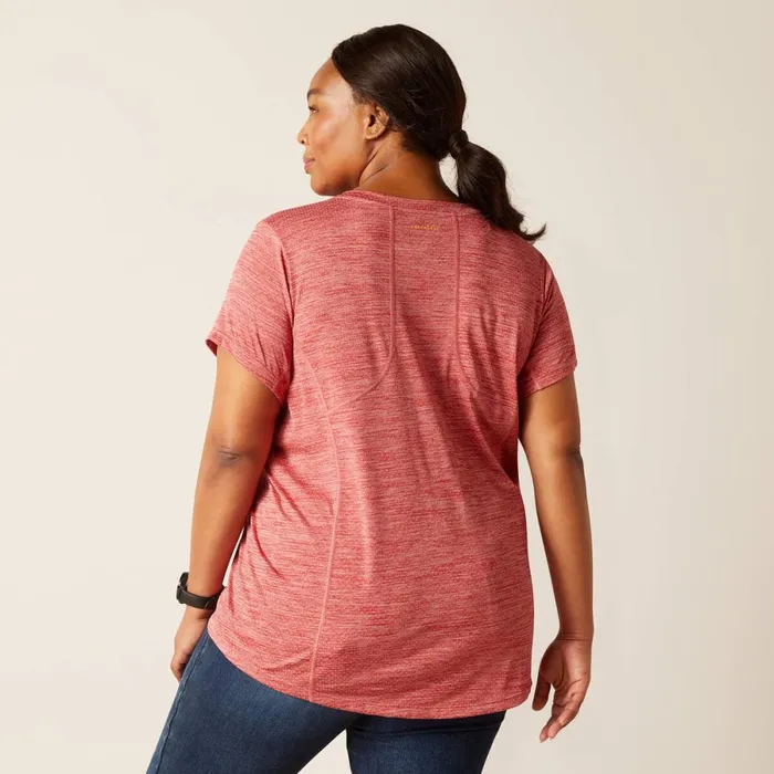 Rebar Evolution TShirt Mineral Red Women Ariat TShirts and Tops Rebar Evolution TShirt Mineral Red Women Ariat TShirts and Tops