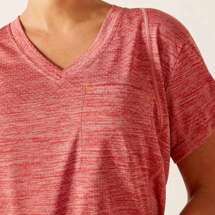 Rebar Evolution TShirt Mineral Red Women Ariat TShirts and Tops Rebar Evolution TShirt Mineral Red Women Ariat TShirts and Tops