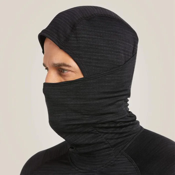 Rebar Gridwork Balaclava Baselayer Black Men Ariat TShirts and Polos Rebar Gridwork Balaclava Baselayer Black Men Ariat TShirts and Polos