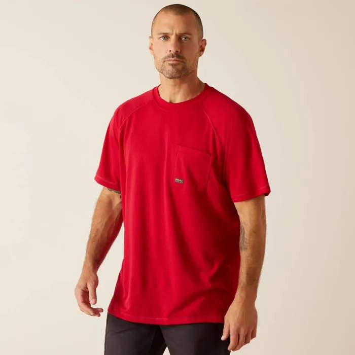 Rebar Heat Fighter Jolly Wrencher Jester Red Men Ariat TShirts and Polos Rebar Heat Fighter Jolly Wrencher Jester Red Men Ariat TShirts and Polos