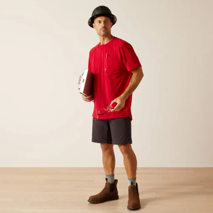 Rebar Heat Fighter Jolly Wrencher Jester Red Men Ariat TShirts and Polos Rebar Heat Fighter Jolly Wrencher Jester Red Men Ariat TShirts and Polos