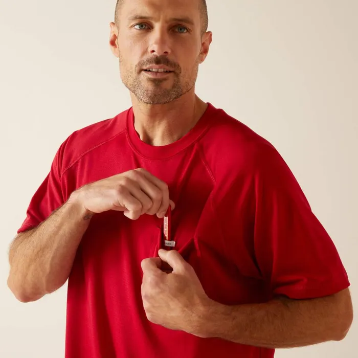Rebar Heat Fighter Jolly Wrencher Jester Red Men Ariat TShirts and Polos Rebar Heat Fighter Jolly Wrencher Jester Red Men Ariat TShirts and Polos