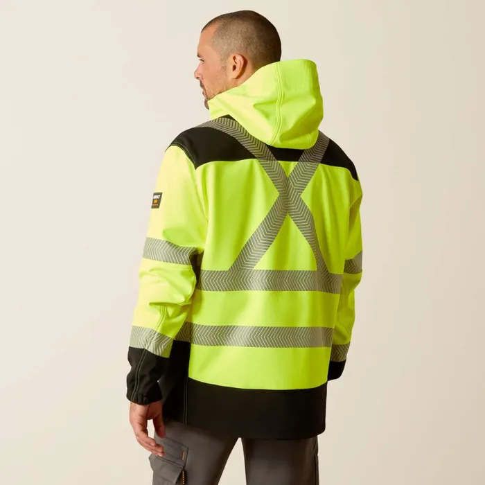 Rebar HiVis Softshell Jacket Hivis Yellow Men Ariat Workwear Rebar HiVis Softshell Jacket Hivis Yellow Men Ariat Workwear