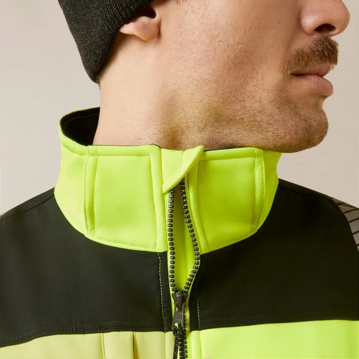 Rebar HiVis Softshell Jacket Hivis Yellow Men Ariat Workwear Rebar HiVis Softshell Jacket Hivis Yellow Men Ariat Workwear