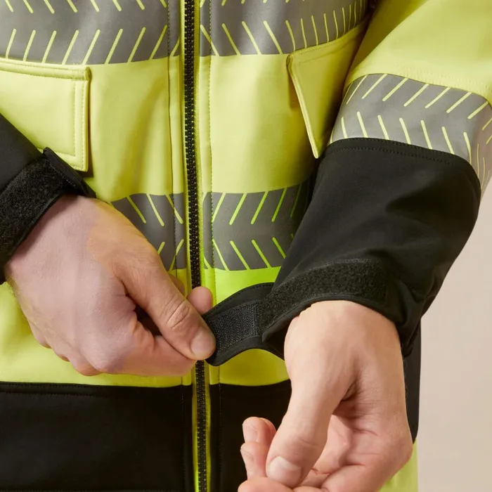Rebar HiVis Softshell Jacket Hivis Yellow Men Ariat Workwear Rebar HiVis Softshell Jacket Hivis Yellow Men Ariat Workwear