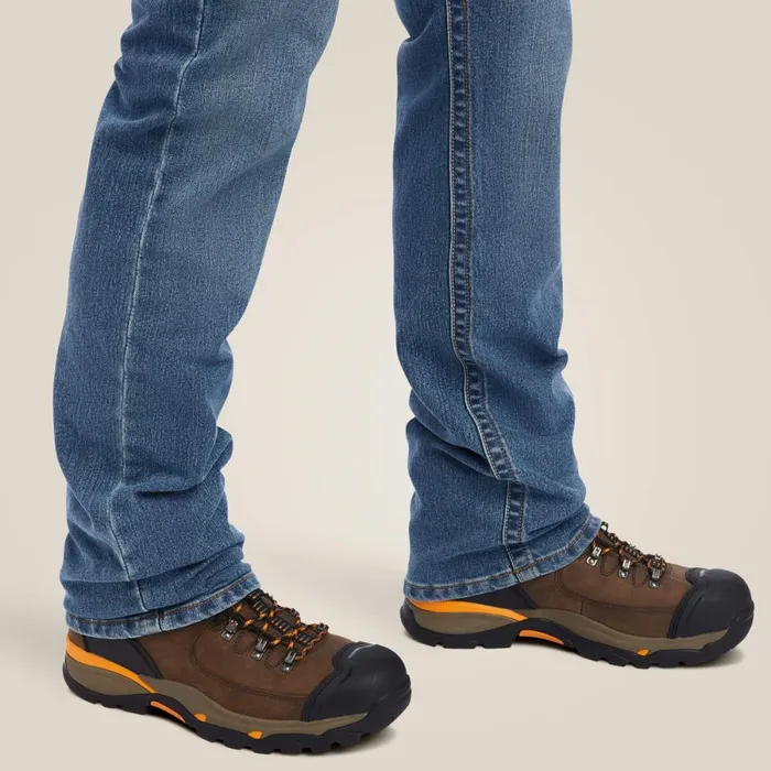 Rebar M4 Low Rise DuraStretch Edge Boot Cut Jean Ventura Men Ariat Denim Rebar M4 Low Rise DuraStretch Edge Boot Cut Jean Ventura Men Ariat Denim