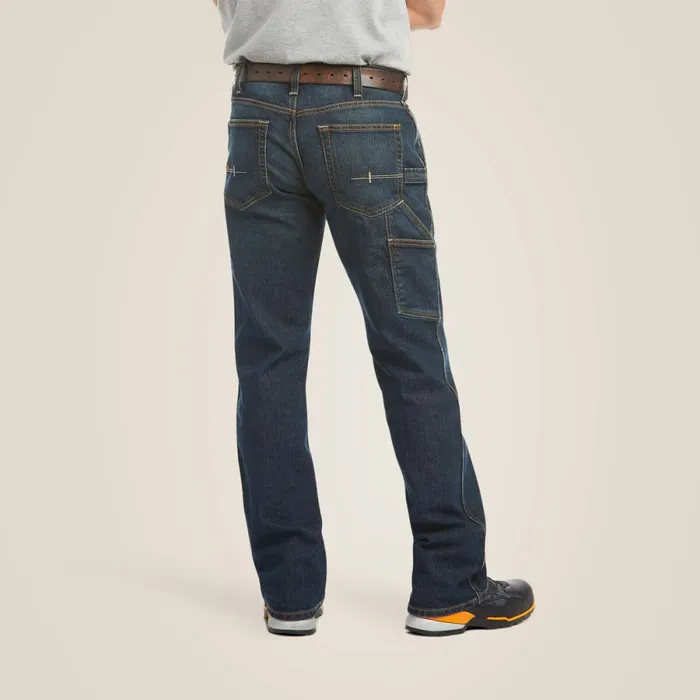 Rebar M4 Low Rise DuraStretch Workhorse Boot Cut Jean Phantom Men Ariat Denim Rebar M4 Low Rise DuraStretch Workhorse Boot Cut Jean Phantom Men Ariat Denim