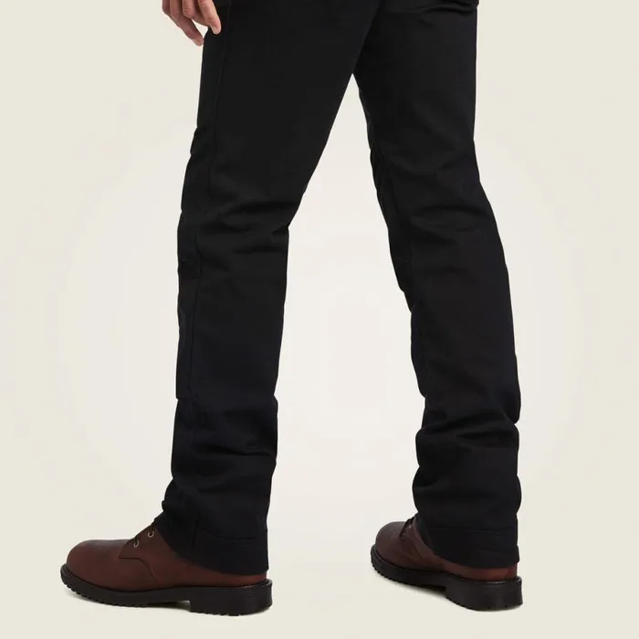 Rebar M5 Straight DuraStretch Washed Twill Dungaree Straight Leg Pant Black Men Ariat Pants and Shorts Rebar M5 Straight DuraStretch Washed Twill Dungaree Straight Leg Pant Black Men Ariat Pants and Shorts