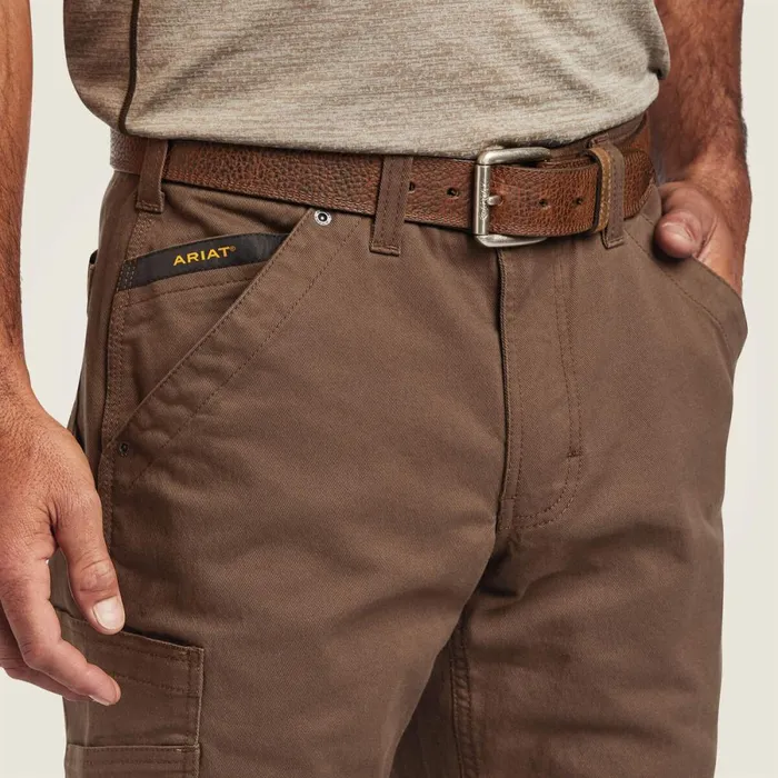 Rebar M5 Straight DuraStretch Washed Twill Dungaree Straight Leg Pant Wren Men Ariat Pants and Shorts Rebar M5 Straight DuraStretch Washed Twill Dungaree Straight Leg Pant Wren Men Ariat Pants and Shorts