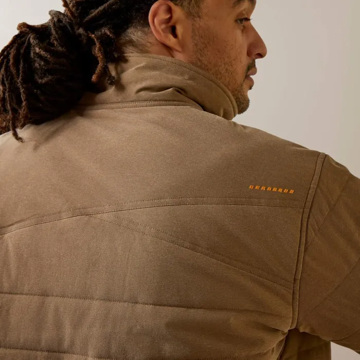 Rebar Valiant Stretch Canvas Water Resistant Insulated Jacket Rebar Khaki Heather Men Ariat Jackets and Vests Rebar Valiant Stretch Canvas Water Resistant Insulated Jacket Rebar Khaki Heather Men Ariat Jackets and Vests