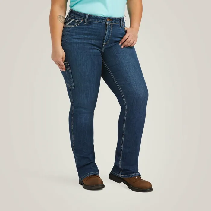 Rebar Work Flex Perfect Rise Riveter Boot Cut Jean Pilar Women Ariat Denim Rebar Work Flex Perfect Rise Riveter Boot Cut Jean Pilar Women Ariat Denim