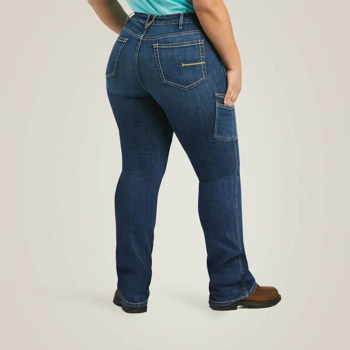 Rebar Work Flex Perfect Rise Riveter Boot Cut Jean Pilar Women Ariat Denim Rebar Work Flex Perfect Rise Riveter Boot Cut Jean Pilar Women Ariat Denim