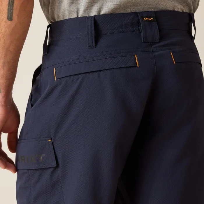 Rebar WorkFlow Ultralight Short Navy Men Ariat Pants and Shorts Rebar WorkFlow Ultralight Short Navy Men Ariat Pants and Shorts