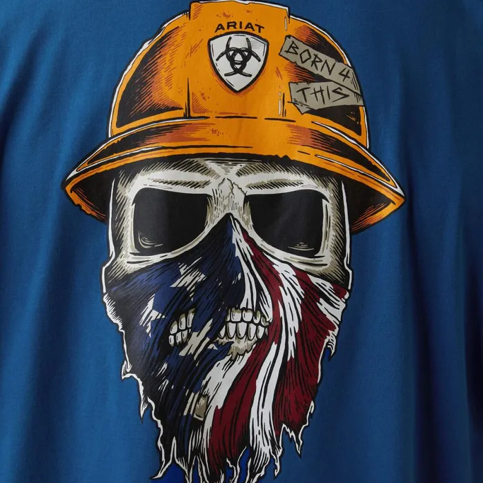 Rebar Workman Born For This TShirt Royal Blue Heather Men Ariat TShirts and Polos Rebar Workman Born For This TShirt Royal Blue Heather Men Ariat TShirts and Polos