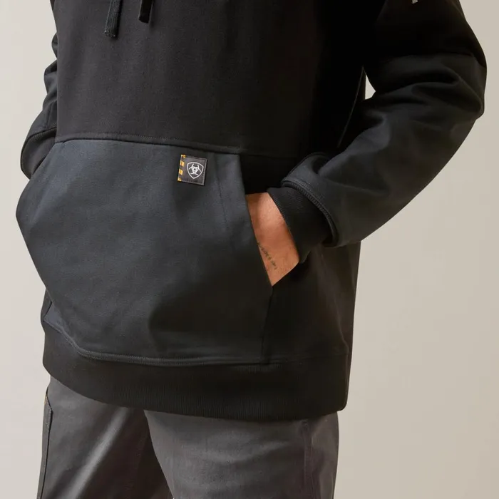 Rebar Workman DuraCanvas Hoodie Blackblack Men Ariat Sweatshirts and Hoodies Rebar Workman DuraCanvas Hoodie Blackblack Men Ariat Sweatshirts and Hoodies