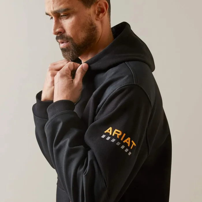 Rebar Workman DuraCanvas Hoodie Blackblack Men Ariat Sweatshirts and Hoodies Rebar Workman DuraCanvas Hoodie Blackblack Men Ariat Sweatshirts and Hoodies