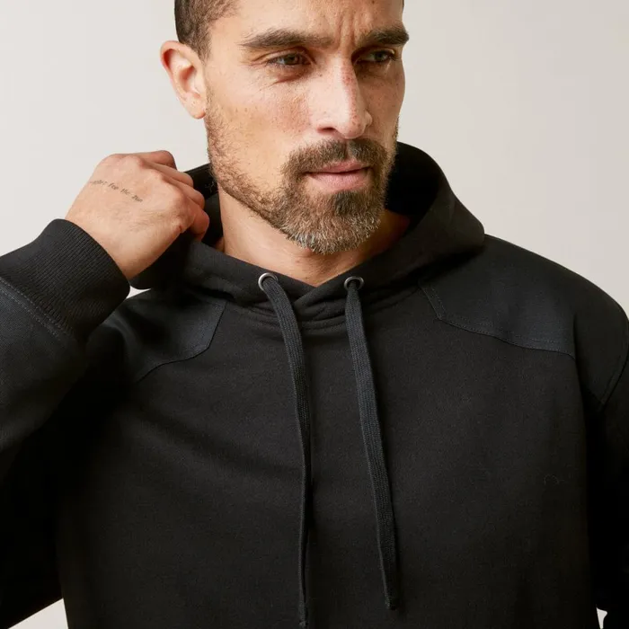 Rebar Workman DuraCanvas Hoodie Blackblack Men Ariat Sweatshirts and Hoodies Rebar Workman DuraCanvas Hoodie Blackblack Men Ariat Sweatshirts and Hoodies