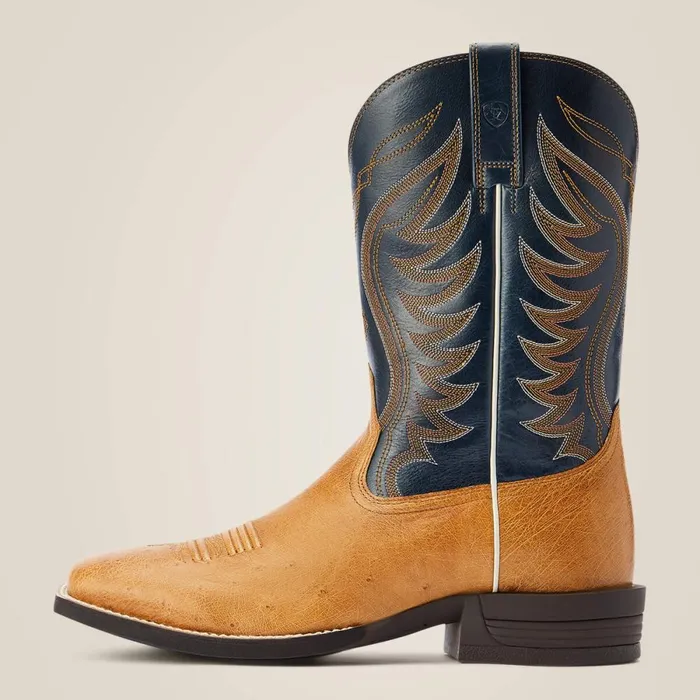 Reckoning Western Boot Antique Saddle Sq Ostrich Men Ariat Western Boots Reckoning Western Boot Antique Saddle Sq Ostrich Men Ariat Western Boots