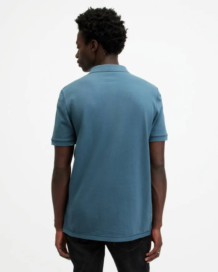 Reform Short Sleeve Polo Shirts 2 Pack Cool Greysur Blue Men AllSaints TShirts Reform Short Sleeve Polo Shirts 2 Pack Cool Greysur Blue Men AllSaints TShirts
