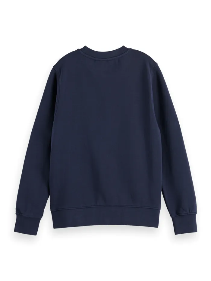 REGULARFIT ARTWORK SWEAT Night Kids Scotch and Soda Sweatshirts and Hoodies