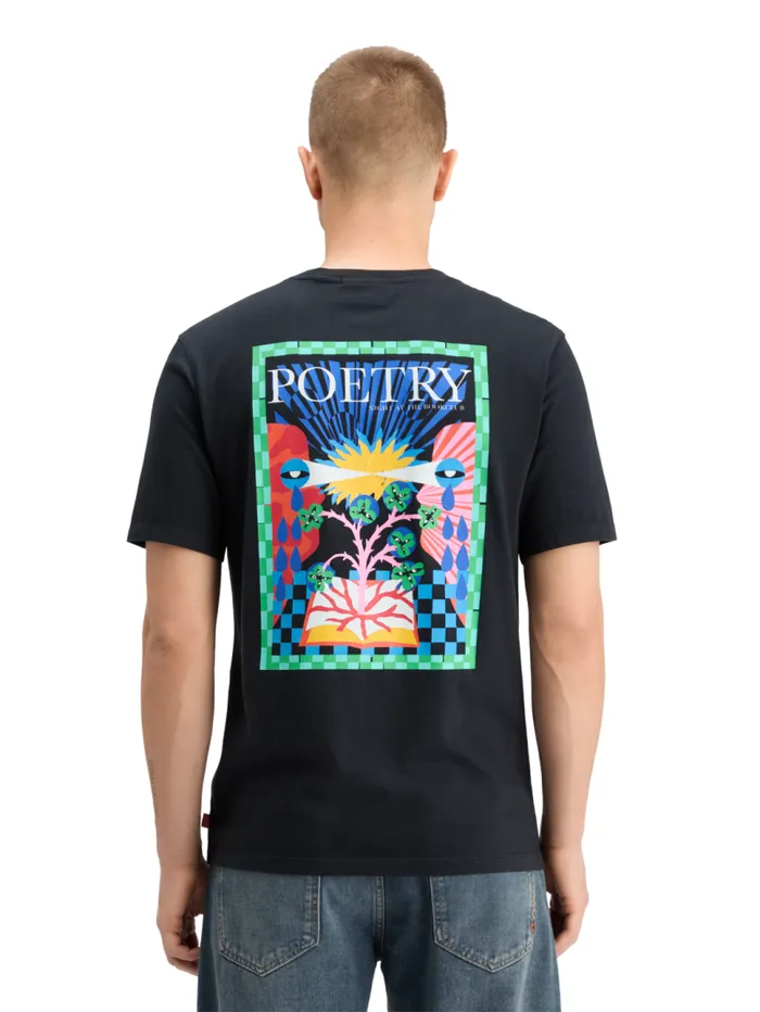 REGULAR FIT FRONT BACK ARTWORK TSHIRT Black Men Scotch and Soda TShirts and Polo Shirts REGULAR FIT FRONT BACK ARTWORK TSHIRT Black Men Scotch and Soda TShirts and Polo Shirts