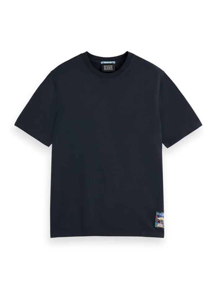 REGULAR FIT FRONT BACK ARTWORK TSHIRT Black Men Scotch and Soda TShirts and Polo Shirts REGULAR FIT FRONT BACK ARTWORK TSHIRT Black Men Scotch and Soda TShirts and Polo Shirts