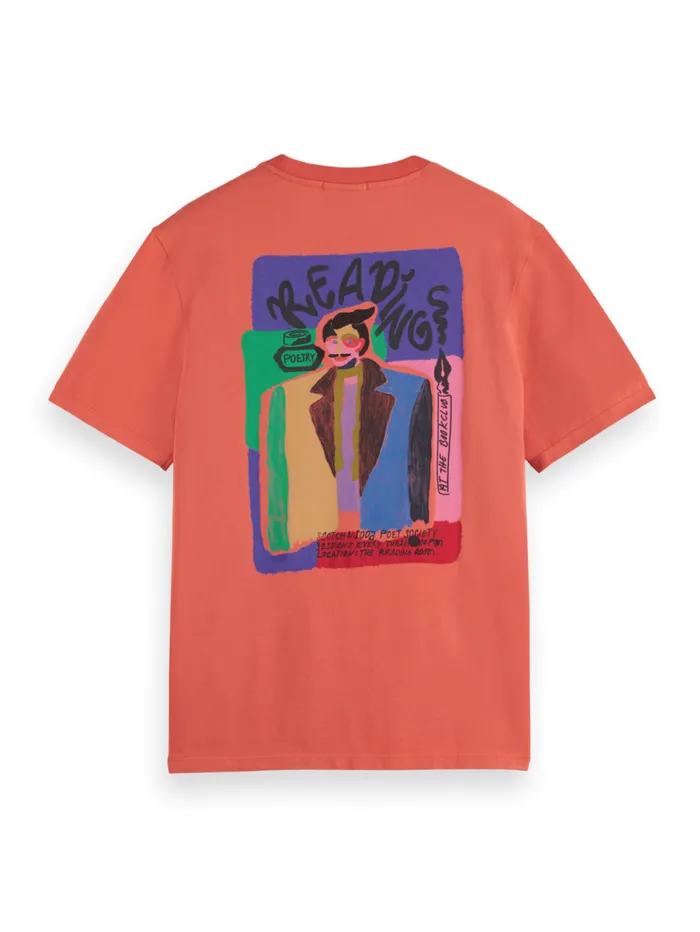 Regular Fit Front Back Artwork Tshirt Negroni Men Scotch and Soda TShirts and Polo Shirts Regular Fit Front Back Artwork Tshirt Negroni Men Scotch and Soda TShirts and Polo Shirts