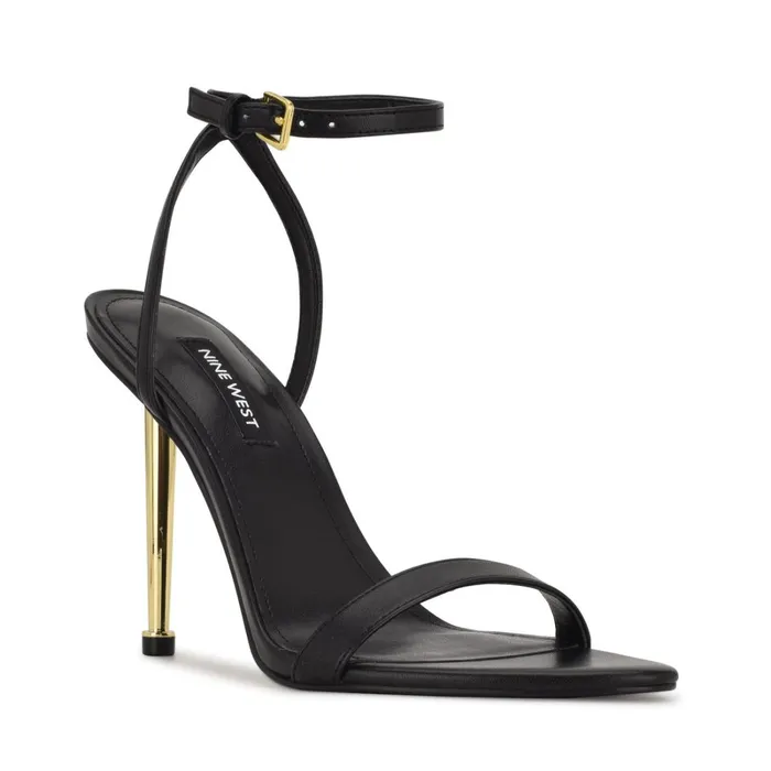 Reina Ankle Strap Sandals Black Women Nine West Dress Reina Ankle Strap Sandals Black Women Nine West Dress