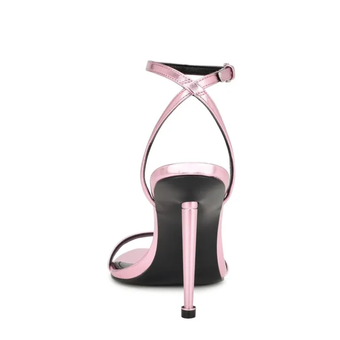 Reina Ankle Strap Sandals Pink Women Nine West Dress Reina Ankle Strap Sandals Pink Women Nine West Dress