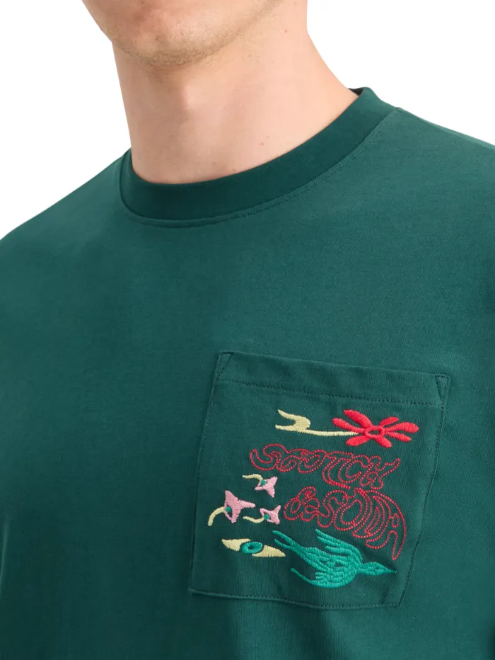 RELAXED FIT POCKET TSHIRT Parchment Men Scotch and Soda TShirts and Polo Shirts RELAXED FIT POCKET TSHIRT Parchment Men Scotch and Soda TShirts and Polo Shirts