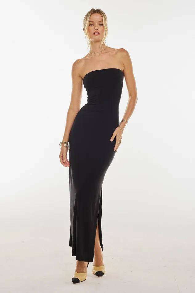 RESA Basics Demi Dress In Black Knit 8211 Women
