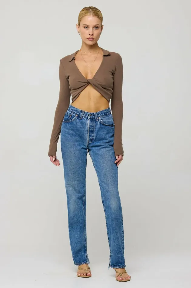 RESA Basics Skylar Rib In Chai 8211 Women
