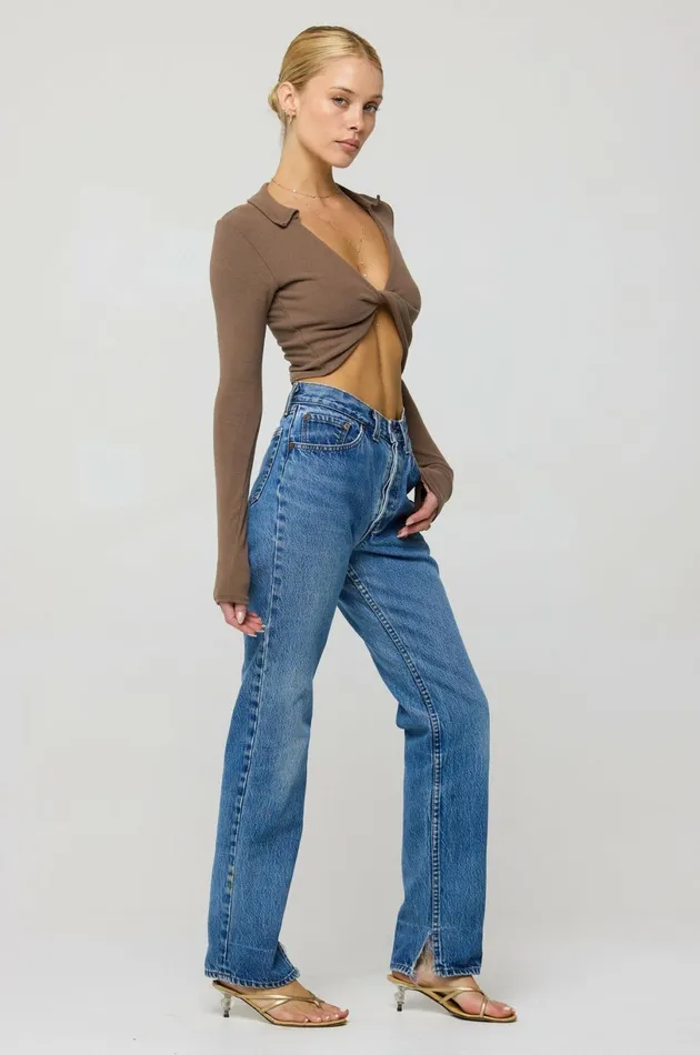 RESA Basics Skylar Rib In Chai 8211 Women