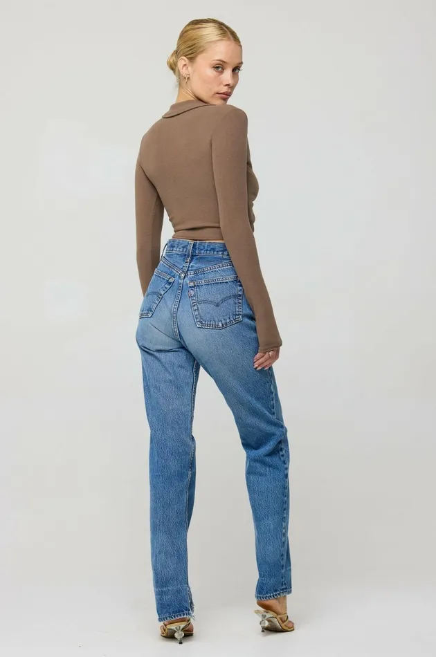 RESA Basics Skylar Rib In Chai 8211 Women
