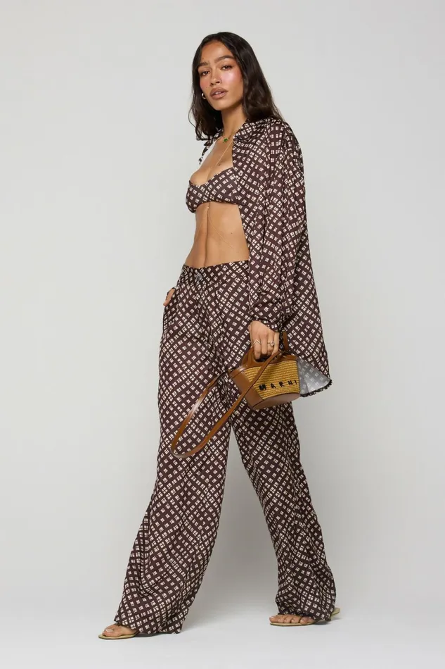 RESA Bottoms Sasha Trouser In Mocha 8211 Women