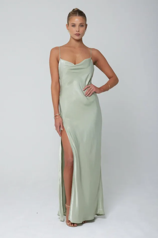 RESA Bridesmaids River Slip In Sage 8211 Women