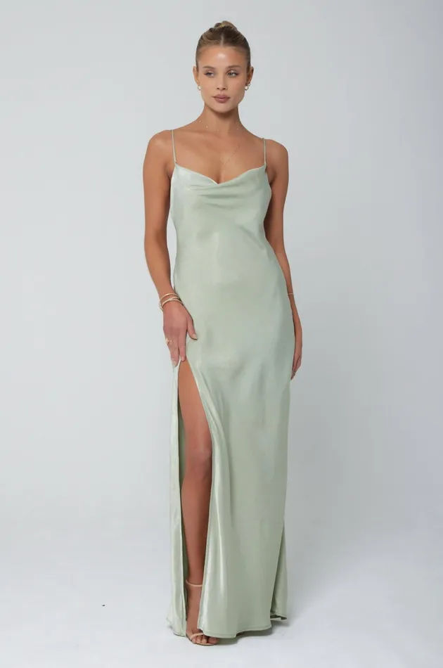 RESA Bridesmaids River Slip In Sage 8211 Women