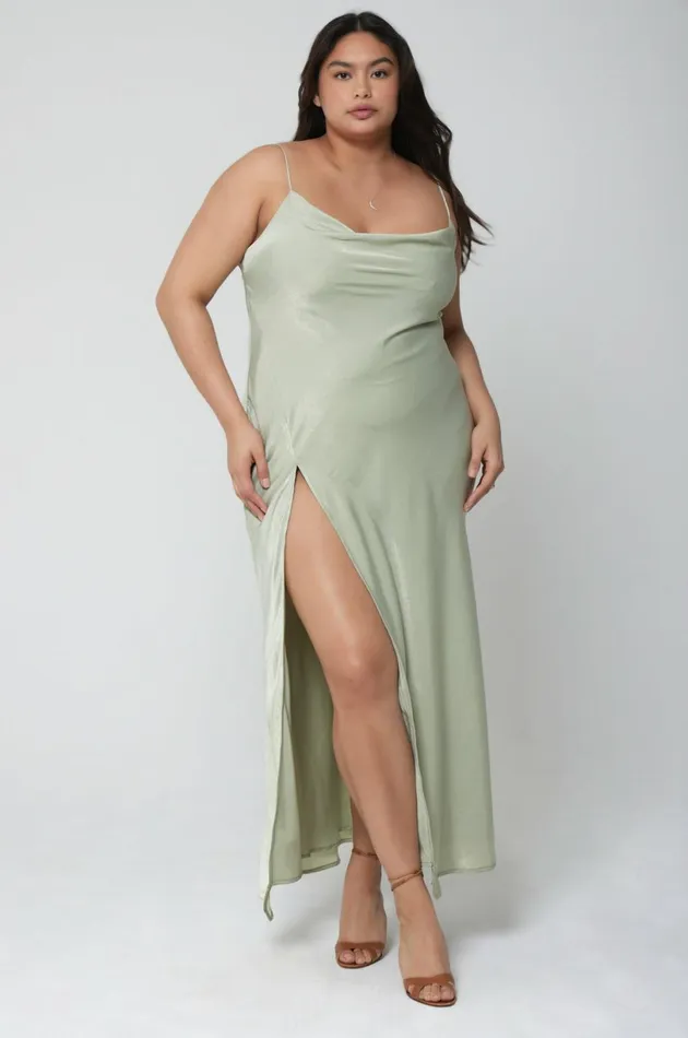 RESA Bridesmaids River Slip In Sage 8211 Women