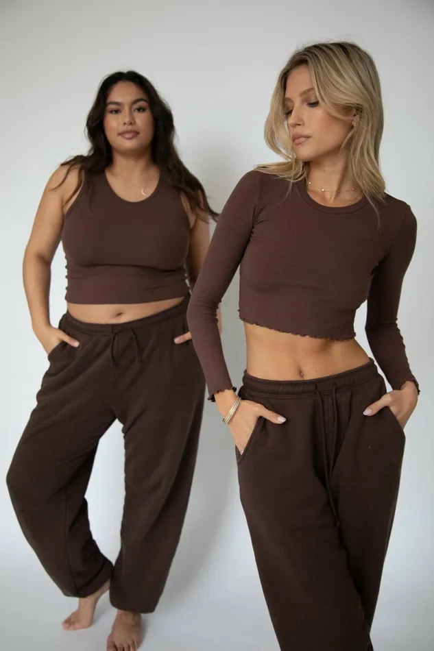 RESA Lounge Bodhi Sweatpants In Tobacco 8211 Women