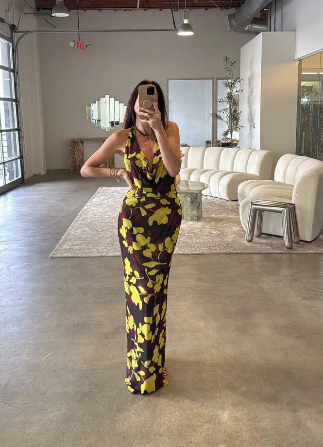 RESA Maxi Dress Fiona Dress In Sangria 8211 Women
