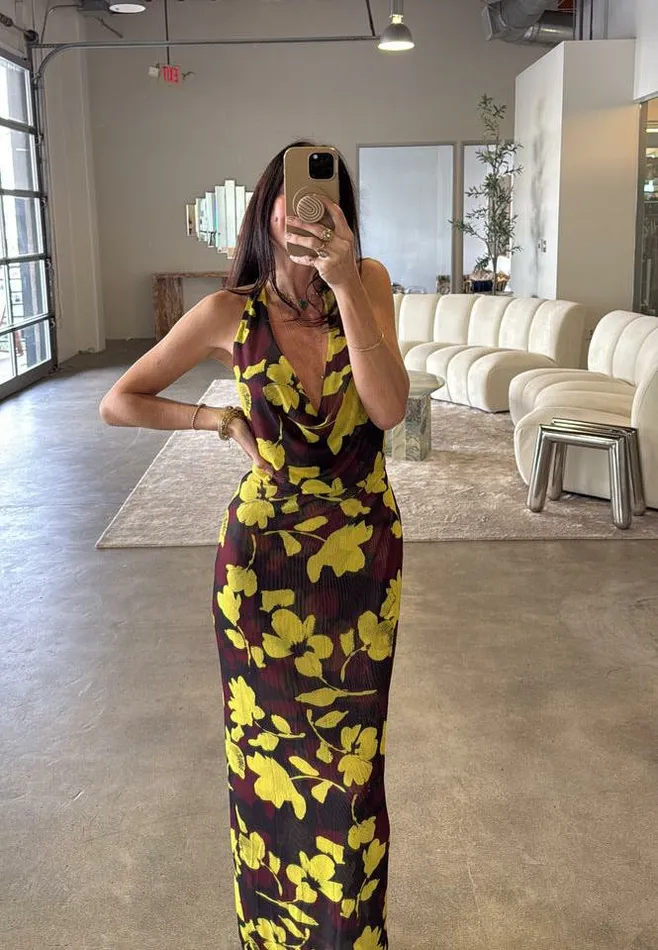 RESA Maxi Dress Fiona Dress In Sangria 8211 Women