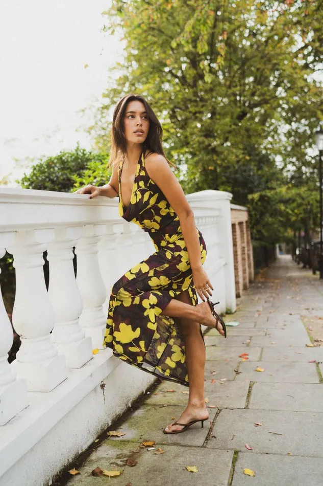 RESA Maxi Dress Fiona Dress In Sangria 8211 Women